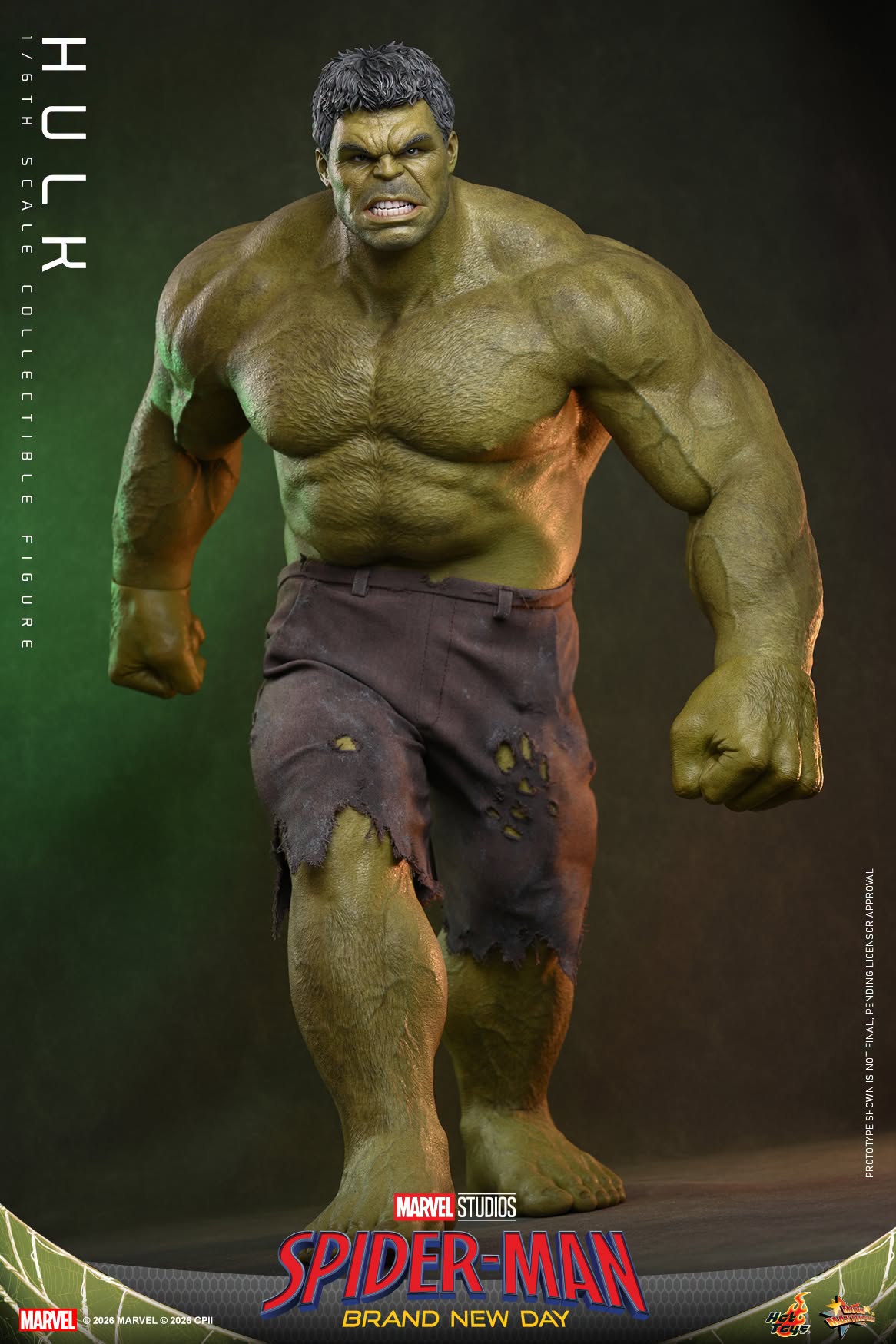 Pre-Order Hot Toys Marvel Hulk Spider-Man Brand New Day Figure: MMS905